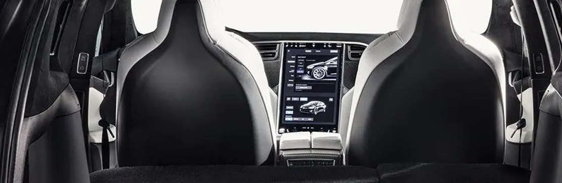 tesla interior